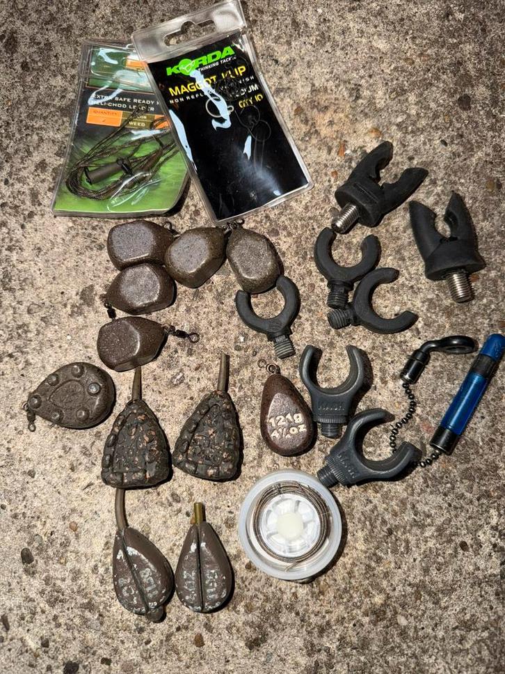 Diversen karper spullen veel nieuwe inline fox lood, Watersport en Boten, Hengelsport | Karpervissen, Dobber of Lood, Ophalen of Verzenden