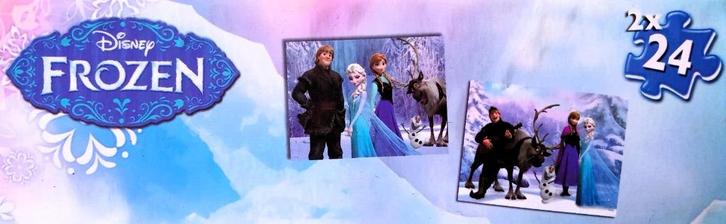 ️2 Frozen 3D-puzzles️, Kinderen en Baby's, Speelgoed | Kinderpuzzels, Nieuw, 6 jaar of ouder, 10 tot 50 stukjes, Ophalen