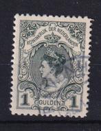 D166) 1898 Inhuldigingszegel nr 49 €150 geen garantie, Postzegels en Munten, Postzegels | Nederland, T/m 1940, Verzenden, Gestempeld