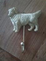 Kapstok, hanger goud hond, Minder dan 100 cm, Ophalen of Verzenden, Metaal, Wandhaken