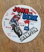 Sticker motor John vd Berk, 1986, Yamaha, NL en WK champion, Ophalen of Verzenden, Zo goed als nieuw