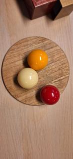 Aramith biljartballen, Ophalen of Verzenden, Gebruikt, Keu of Ballen