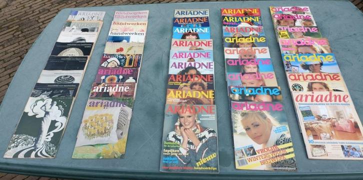 ARIADNE heel veel losse nummers handwerken €2,= p.st. (N38), Boeken, Tijdschriften en Kranten, Gelezen, Sport en Vrije tijd, Ophalen of Verzenden