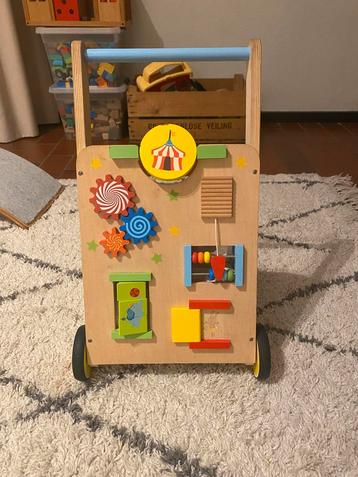 Houten Loopkar - Leerzaam en Leuk! beschikbaar voor biedingen