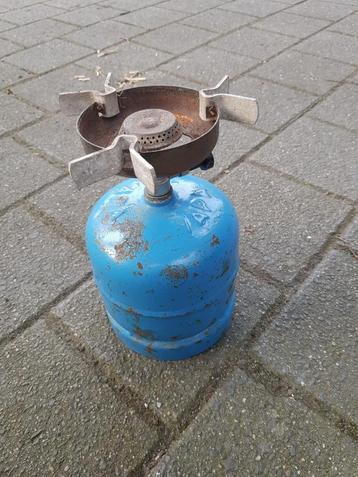 Kampeer gastankje Vapa, met brander beschikbaar voor biedingen