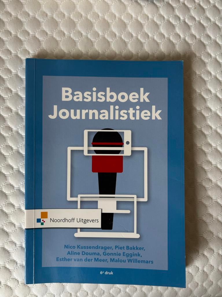 Basisboek Journalistiek - Handboek voor de journalistiek, Boeken, Studieboeken en Cursussen, Ophalen of Verzenden, Gamma, Zo goed als nieuw