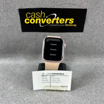 Apple 9e gen | 41mm | roze | batt 100% | lader | 385476 beschikbaar voor biedingen