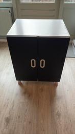 Kast Ikea stuva met krijt deurtjes, Ophalen, Gebruikt, Zwart met wit
