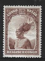 B/kol 2 - B. Congo/Inboorling/1,25 fr, Ophalen of Verzenden, Postfris