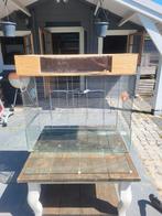 Groot hamster / rat hok glas-tralies-nachthok, Ophalen, Gebruikt, 60 tot 90 cm, Hamster