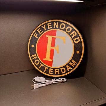 feyenoord mancave , bar, kroeg wandlamp beschikbaar voor biedingen