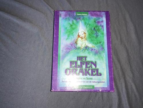 Tarot Het Elfen-Orakel set  Auteur: T. Mattera, Boeken, Esoterie en Spiritualiteit, Zo goed als nieuw, Overige typen, Tarot of Kaarten leggen
