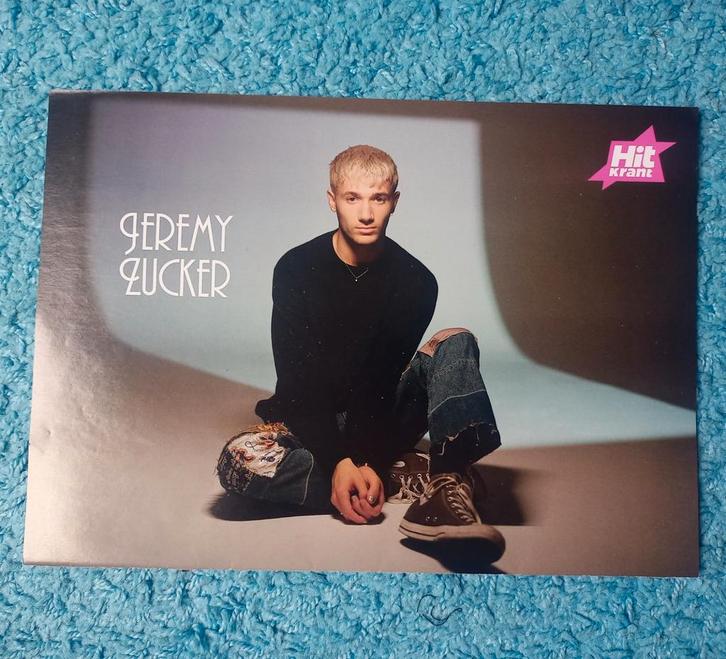 Jeremy Zucker poster hitkrant, Verzamelen, Posters, Nieuw, Muziek, A4 of kleiner, Rechthoekig Liggend, Ophalen of Verzenden