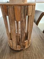 Windlicht hout, Ophalen, Zo goed als nieuw, Rond, Hout