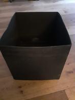 2x Drona Ikea mand voor Kallax kast, zwart opvouwbaar, Gebruikt, Minder dan 100 cm, 25 tot 50 cm, 50 tot 100 cm