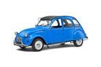 Citroen 2CV modelauto 1:18 blauw, Hobby en Vrije tijd, Modelauto's | 1:18, Nieuw, Solido, Ophalen of Verzenden, Auto