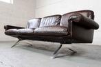 Three-seater leather sofa DS-31 by De Sede Switzerland, 1970, Huis en Inrichting, Banken | Sofa's en Chaises Longues, Gebruikt