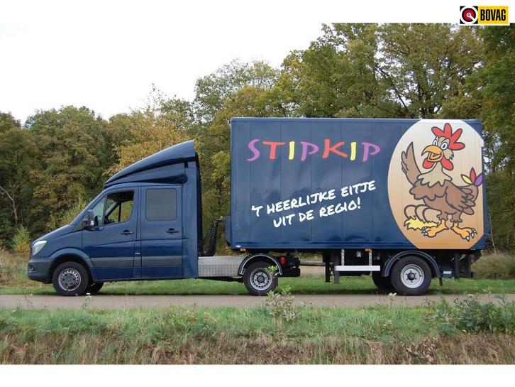 Mercedes-Benz Sprinter BE Trekker DC Bakwagen Laadklep. Nieu, Auto's, Bestelauto's, Bedrijf, Te koop, Mercedes-Benz, Diesel, Euro 6