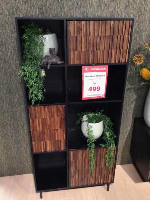 Stockhon wandkast, Huis en Inrichting, Kasten | Wandmeubels, Zo goed als nieuw, Minder dan 150 cm, 25 tot 50 cm, Ophalen