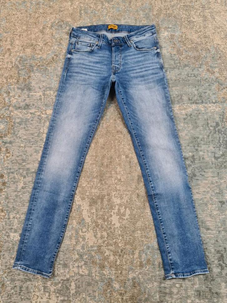 Jack and Jones GLENN W31 L32 Slim STRETCH Bronno3132 Blauw, Kleding | Heren, Spijkerbroeken en Jeans, Zo goed als nieuw, W32 (confectie 46) of kleiner