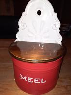 Rode emaille meelbak, Antiek en Kunst, Antiek | Emaille, Ophalen of Verzenden