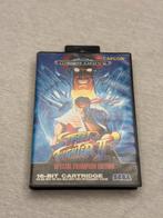 Sega Mega Drive - Street Fighter II - 16 Bit, Gebruikt, Vechten, 2 spelers, Ophalen of Verzenden