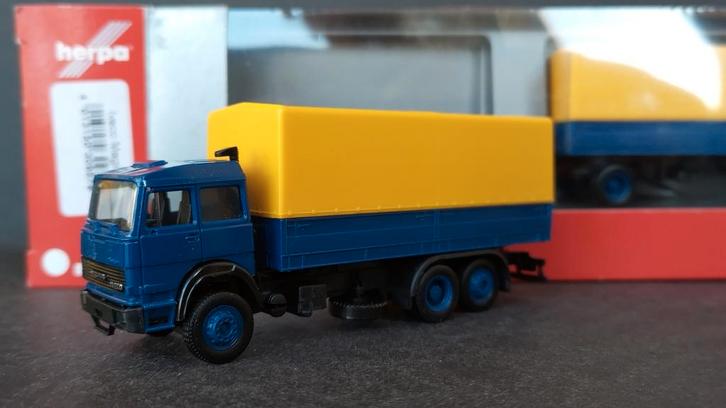 Iveco Magirus Combi 1:87 H0 Herpa Pol, Hobby en Vrije tijd, Modelauto's | 1:87, Zo goed als nieuw, Bus of Vrachtwagen, Verzenden