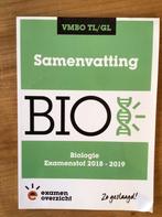 Samenvatting biologie examen stof 2018 - 2019 vmbo tl / gl, Ophalen of Verzenden, Zo goed als nieuw, VMBO, Biologie