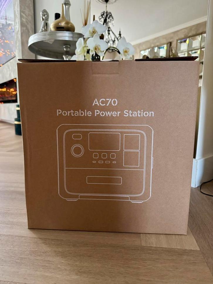 Noodstroom Bluetti AC70 draagbaar, Computers en Software, Accu's en Batterijen, Nieuw, Ophalen of Verzenden