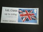 Engeland Post & Go 1st up to 100 Union Flag, Postzegels en Munten, Ophalen of Verzenden, Gestempeld