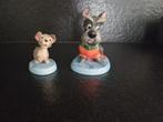 Wdcc Jock and Scamp uit de lady and Tramp serie. Bijna niet, Ophalen of Verzenden