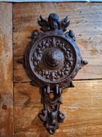 Gietijzeren wandkandelaar- Engel, Ophalen of Verzenden