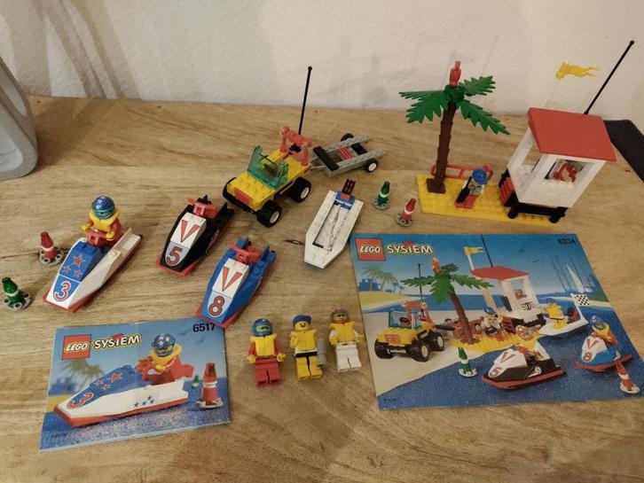 2 Vintage Classic Town Lego sets - 6517 / 6334, Kinderen en Baby's, Speelgoed | Duplo en Lego, Gebruikt, Lego, Complete set, Ophalen of Verzenden