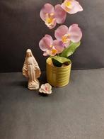 Maria beeldje van gips Gemerkt: Made in France, Ophalen of Verzenden, Gebruikt, Beeld(je), Christendom | Katholiek