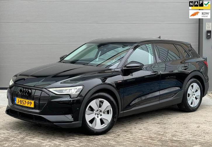 Audi E-tron 50 Quattro 71 kWh 2020 Zwart 89% SOH - INCL BTW, Auto's, Audi, Bedrijf, Te koop, e-tron, 4x4, ABS, Adaptive Cruise Control