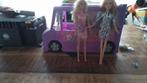 Barbie bus met twee barbies, Ophalen of Verzenden, Zo goed als nieuw