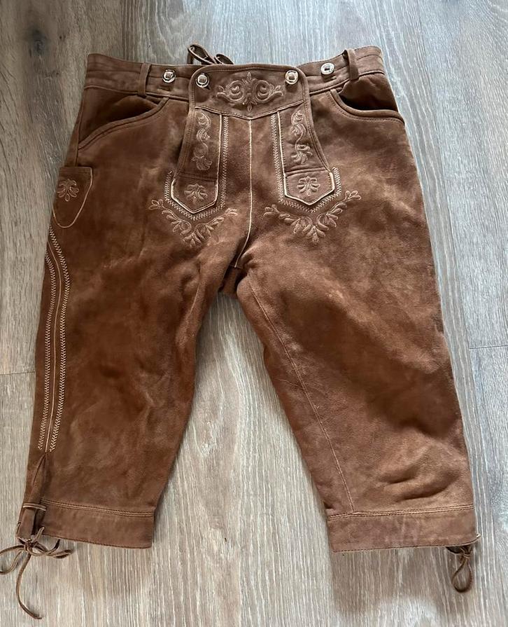 Originele Lederhose van Country Maddox – Maat 54, Kleding | Heren, Carnavalskleding en Feestkleding, Zo goed als nieuw, Overige thema's
