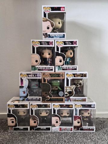 Funko Poppetjes €15 per stuk  beschikbaar voor biedingen