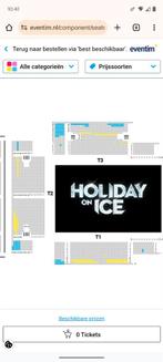 Holiday on Ice tickets, Tickets en Kaartjes, Twee personen, December