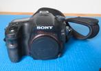 T.K. Sony A 77ii met 18-135 mm lens, flitser etc., Spiegelreflex, Ophalen of Verzenden, Zo goed als nieuw, Sony