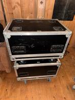 2x stolp flightcase, Muziek en Instrumenten, Behuizingen en Koffers, Ophalen, Gebruikt, Overige instrumenten, Flightcase