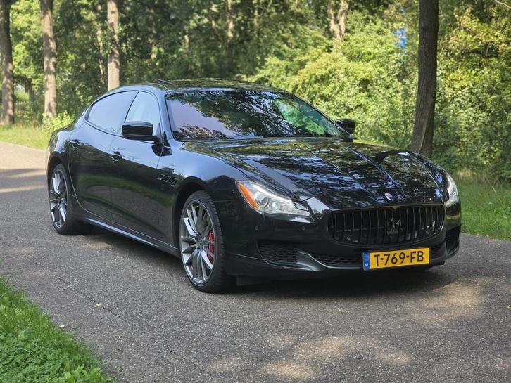 Maserati Quattroporte GTS V8-530 pk Italiaanse perfectie, Auto's, Maserati, Particulier, Quattroporte, ABS, Achteruitrijcamera