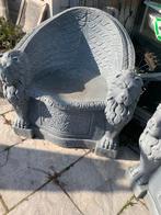 Leeuwen look beton stoelen 2 x, Ophalen of Verzenden, Zo goed als nieuw