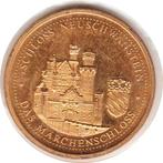 Penning Schloss Neuschwanstein Bayern, Postzegels en Munten, Penningen en Medailles, Verzenden, Overige materialen, Buitenland
