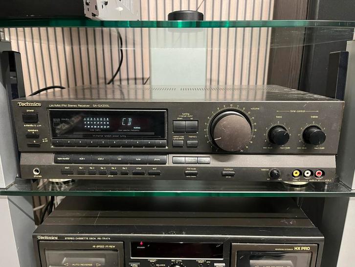 Technics SA-GX200L Receiver, Audio, Tv en Foto, Versterkers en Receivers, Gebruikt, Stereo, Minder dan 60 watt, Ophalen