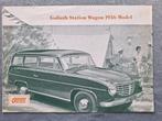 Brochure GOLIATH STATION WAGON 1956 MODEL - UK, Ophalen of Verzenden, Gelezen, Overige merken