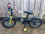 Kinderfiets 16 inch BTWIN 500 DARK HERO, Fietsen en Brommers, Ophalen, Gebruikt, 16 tot 20 inch, BTWIN