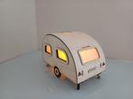 Sinterklaascadeau houten model caravan!, Hobby en Vrije tijd, Overige merken, Verzenden, Nieuw, Groter dan 1:32