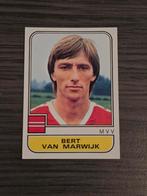 Bert van Marwijk panini voetbal 82 MVV 1982, Ophalen of Verzenden, Zo goed als nieuw, Feyenoord, Poster, Plaatje of Sticker