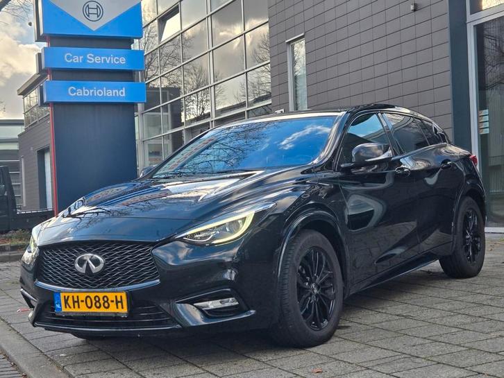 Infiniti Q30 1.5 D 80KW AUT 2016 Zwart NAP, Auto's, Infiniti, Particulier, Q30, ABS, Diesel, Euro 6, D, Hatchback, Automaat, Origineel Nederlands